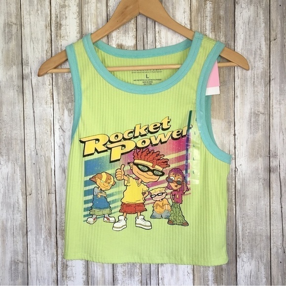 NWT Nickelodeon Rocket Power Tank - Picture 3 of 6